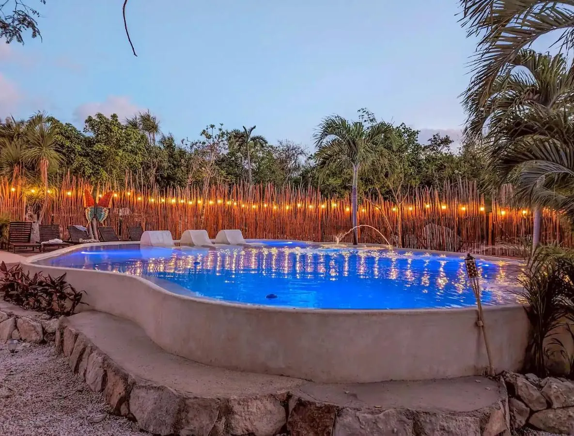 Stunning 6 Private Villas & Ph Wifi Ac Pool Gym 4*, 툴룸 멕시코